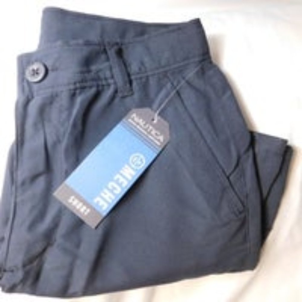 Nautica Shorts Boys Size 10 Navy Blue NEW
